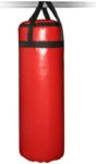 Мешок боксерский SM 10 кг на стропе (армированный PVC) Красный