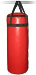 Мешок боксерский SM 15кг на стропе (армированный PVC) Красный