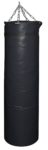 Мешок боксерский SM 90кг ПРОФИ 2-х слойный на цепи ( армированный PVC) Черный