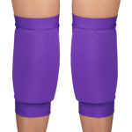 Наколенник для гимнастики и танцев INDIGO NORA удлинённый усиленный Фиолетовый