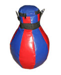 Груша боксёрская SM (армированный PVC) Сине-красный