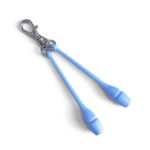 Сувенир брелок булавы для художественной гимнастики INDIGO Голубой