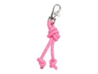 Сувенир брелок скакалка для художественной гимнастики INDIGO Розовый-люрекс